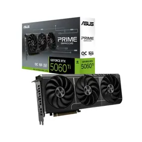 ASUS RTX5060Ti OC, PRIME-RTX5060TI-O16G, 16GB GDDR7, NVIDIA GeForce, 90YV0MH2-M0NA00