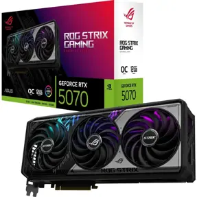 ASUS RTX5070 OC, ROG-STRIX-RTX5070-O12G-GAMING, 12GB GDDR7, NVIDIA GeForce, 90YV0M80-M0NA00
