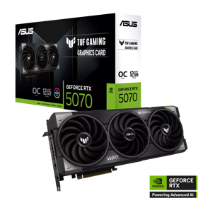 ASUS RTX5070 OC, TUF-RTX5070-O12G-GAMING, 12GB GDDR7, NVIDIA GeForce, 90YV0LZ0-M0NA00
