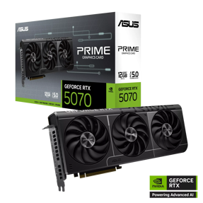 ASUS RTX5070, PRIME-RTX5070-12G, 12GB GDDR7, NVIDIA GeForce, 90YV0M11-M0NA00