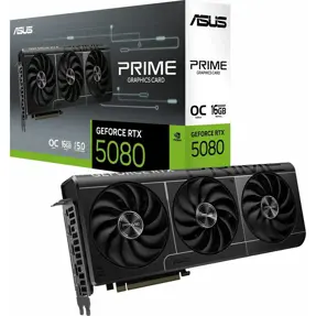 ASUS RTX5080 OC, PRIME-RTX5080-O16G, 16GB GDDR7, NVIDIA GeForce, 90YV0LX0-M0NA00