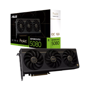 ASUS RTX5080, PROART-RTX5080-O16G, 16GB GDDR7, NVIDIA GeForce, 90YV0N30-M0NA00