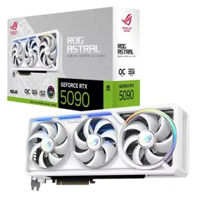 ASUS RTX5090 OC, ROG-ASTRAL-RTX5090-O32G-WHITE, 32GB GDDR7, NVIDIA GeForce, 90YV0LWA-M0NA00