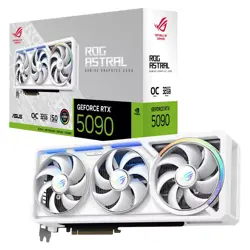 ASUS RTX5090 OC, ROG-ASTRAL-RTX5090-O32G-WHITE, 32GB GDDR7, NVIDIA GeForce, 90YV0LWA-M0NA00