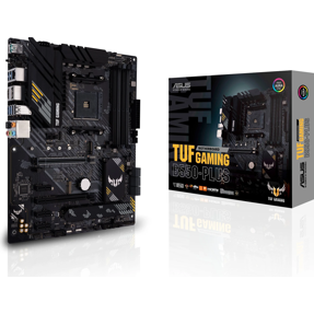 Asus TUF Gaming B550-Plus, AMD B550, AM4, DDR4, ATX, 90MB14G0-M0EAY0