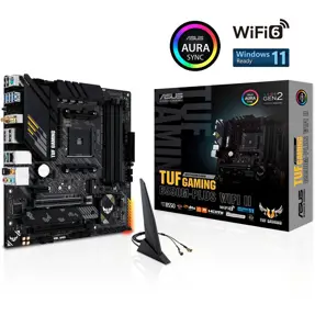 ASUS TUF Gaming B550M-Plus WIFI II, AMD B550, AM4, DDR4, mATX, 90MB19Y0-M0EAY0