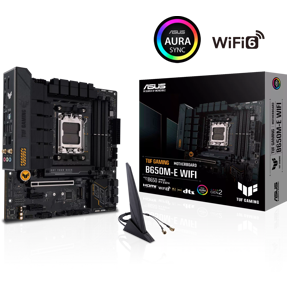 Asus TUF Gaming B650M-E WIFI, AMD B650, AM5, DDR5, mATX, 90MB1FV0-M0EAY0