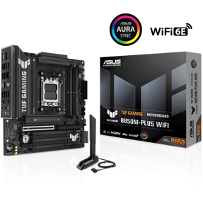 Asus TUF Gaming B850M-Plus WIFI, AMD B850, AM5, DDR5, mATX, 90MB1IY0-M0EAY0