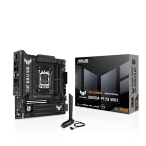 ASUS TUF Gaming B850M-PLUS WIFI, AMD B850, AM5, DDR5, mATX, 90MB1IY0-M0EAY0