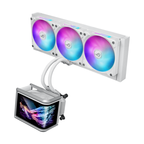 Asus vodeno hlađenje ROG Ryuo IV SLC 360 ARGB, White, 360mm, 90RC0152-B0EAY0