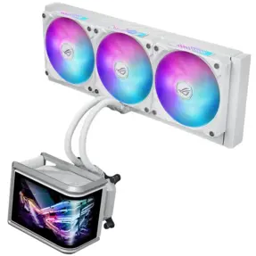 Asus vodeno hlađenje ROG Ryuo IV SLC 360 ARGB, White, 360mm, 90RC0152-B0EAY0