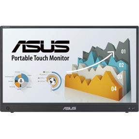ASUS ZenScreen Touch MB16AMTR 16", FHD, IPS, Touch, 60Hz, Mini HDMI, USB, USB-C, PD 10W, zvučnici, prijenosni monitor, 90LM04S0-B02170