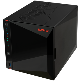 Asustor NAS AS5404T, Celeron N5105 2.9GHz (4 Core), 4GB, 4-bay, 2x2.5Gb LAN, AS5404T