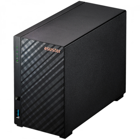 Asustor NAS Drivestor2 Lite, Realtek RTD1619B 1.7GHz (4 Core), 1GB, 2-bay, 1xGb LAN, AS1102TL