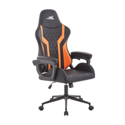 Baracuda gaming stolica WHALE, Crno/Narančasta