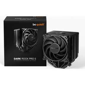 Be quiet! cooler Dark Rock Pro 5, Intel/AMD, 120mm/135mm, TDP 270W, BK036