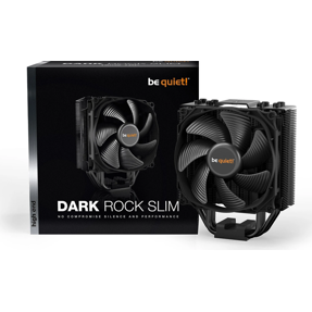Be quiet! cooler Dark Rock Slim, Intel/AMD, 120mm, TDP 180W, BK024