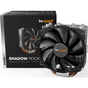 Be quiet! cooler Shadow Rock Slim 2, Intel/AMD, 135mm, TDP 160W, BK032