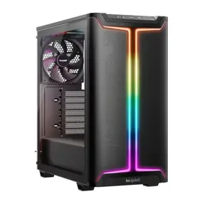 Be quiet! Midi Tower Pure Base 501 DX Black, tempered glass, BGW76