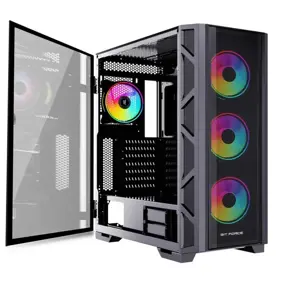 Bit Force Full Tower GIANT ARGB-TM4, Gaming Black