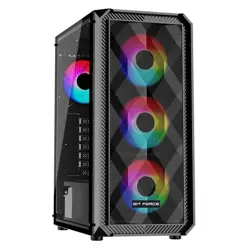 Bit Force Midi Tower PALADIN ARGB-4, Gaming Black