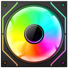 Bit Force ventilator 120mm BLOW PWM ARGB, Black