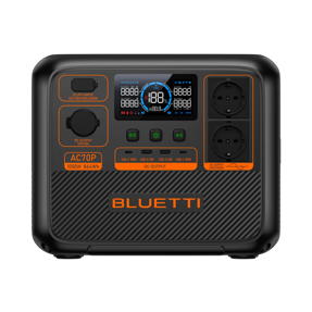 Bluetti AC70P Portable Power Station 1000W/ 864Wh