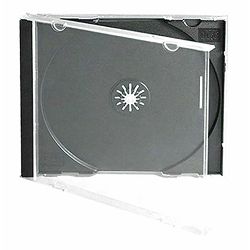 BOX za CD medij za 1 CD crni