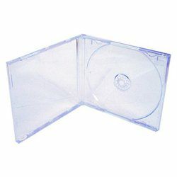 BOX za CD medij za 1 CD prozirni