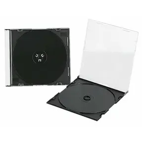 BOX za CD medij za 1 CD slim crni
