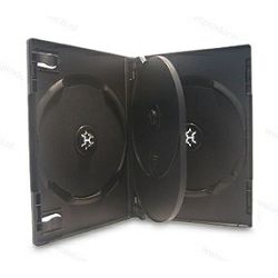 BOX za DVD medij za 4 DVD-a crni