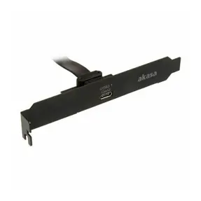 Bracket USB 3.1 Gen 2 interni na 1xUSB-Type-C, crni, AK-CBUB37-50BK