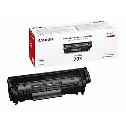 Toner Canon CRG-703 Black, 7616A005