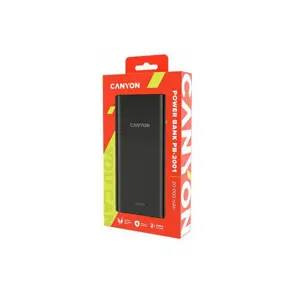 Canyon Powerbank PB-2001 20000mAh Black, CNE-CPB2001B