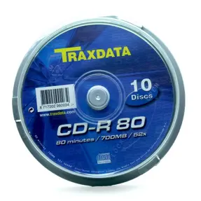 CD-R medij Traxdata 700MB 52x Retail, 10-pack, 901753ITRA002