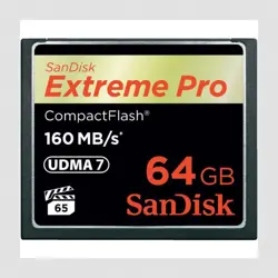 CF 64GB SanDisk Compact Flash Extreme PRO, SDCFXPS-064G-X46
