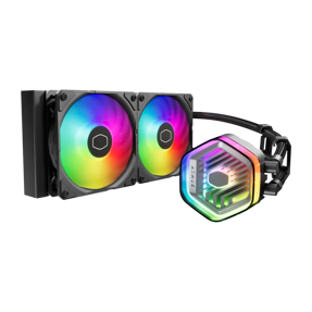 CoolerMaster vodeno hlađenje MasterLiquid 240 Atmos, ARGB, Black, 240mm, MLX-D24M-A25PZ-R1