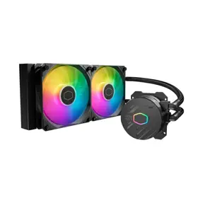 CoolerMaster vodeno hlađenje MasterLiquid 240L Core, ARGB, Black, 240mm, MLW-D24M-A18PZ-R1