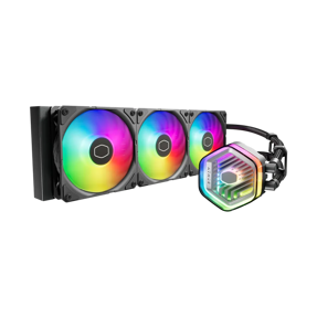 CoolerMaster vodeno hlađenje MasterLiquid 360 Atmos, ARGB, Black, 360mm, MLX-D36M-A25PZ-R1