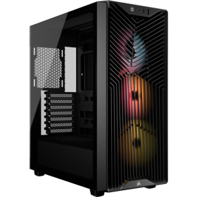 Corsair Midi Tower 3200D RS ARGB Performance, glass window, Black, CC-9011344-WW