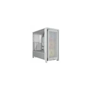 Corsair Midi Tower Frame 4000D RS ARGB, glass window, White, CC-9011297-WW