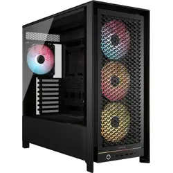 Corsair Midi Tower Frame 5000D RS ARGB, glass window, Black, CC-9011309-WW