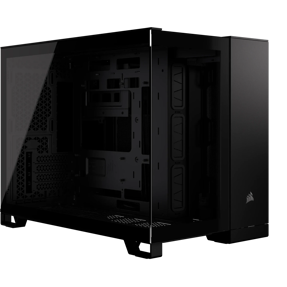 Corsair Mini Tower 2500D Airflow, Dual Chamber, glass window, Black, CC-9011263-WW