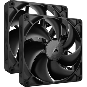 Corsair ventilator 140mm iCUE Link RX140, PWM, 2-Pack, Black, CO-9051012-WW