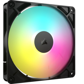 Corsair ventilator 140mm RS140, PWM, ARGB, Black, CO-9050182-WW