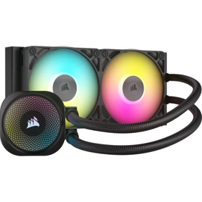 Corsair vodeno hlađenje iCUE LINK Titan 240 RX RGB, Black, 240mm, CW-9061016-WW, (na vanjskom skladištu - isporuka 1-2 radna dana)