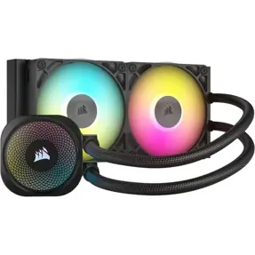 Corsair vodeno hlađenje iCUE LINK Titan 240 RX RGB, Black, 240mm, CW-9061016-WW, (na vanjskom skladištu - isporuka 1-2 radna dana)