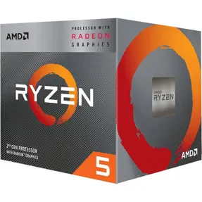 CPU AMD Ryzen 5 3400G BOX, s. AM4, YD3400C5FHBOX