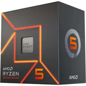 CPU AMD Ryzen 5 7600 BOX, AM5 , AMD Wraith Stealth cooler, (3.80-5.10GHz), 100-100001015BOX