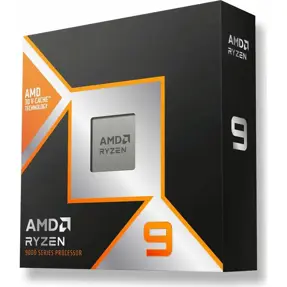 CPU AMD Ryzen 9 9900X3D BOX bez coolera, (4.40-5.50GHz, AM5), 100-100001368WOF